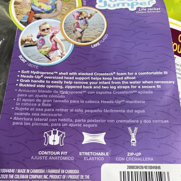 Stearns Infant U.S Coast Guard Approved Infant Life Jacket Under 30 Lbs New - Picture 9 of 9